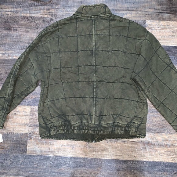 Free People Dolman Knit Quilted Jacket - Picture 6 of 7